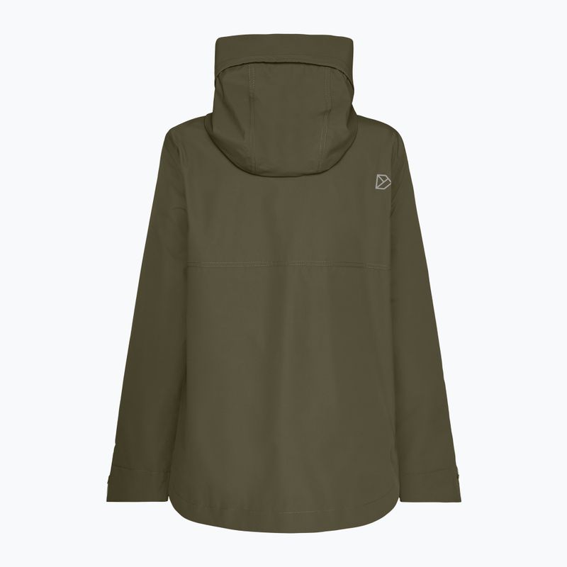 Дамско яке за дъжд Didriksons Tilde 4 deep green 2