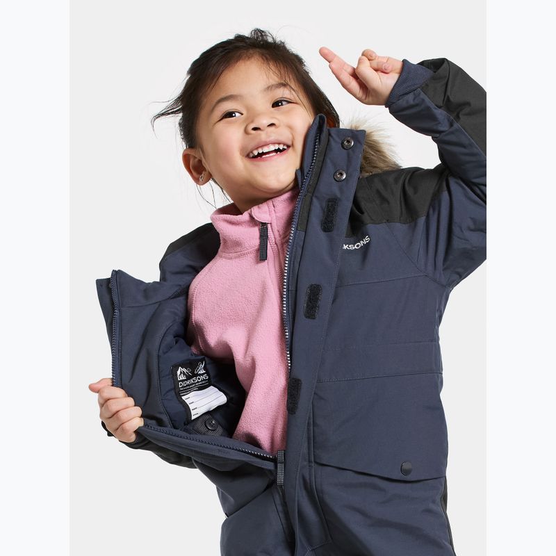 Детски ски костюм Didriksons Bjärven Cover navy 11