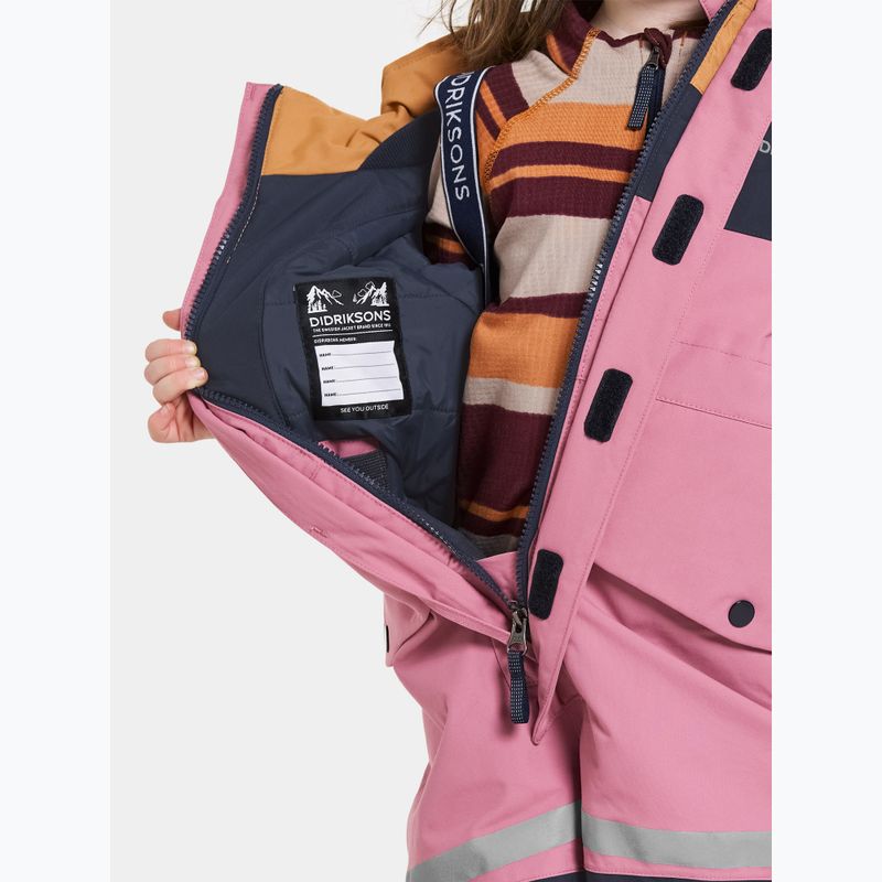 Детски ски костюм Didriksons Bjärven Cover heather pink 9