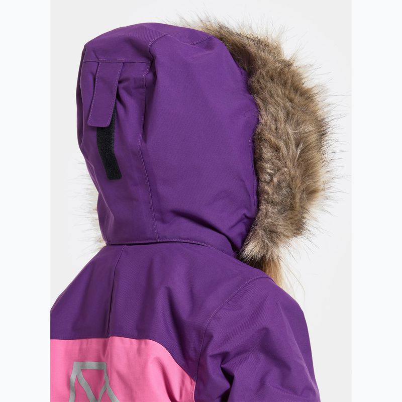Didriksons Bjärven Cover сладък розов детски ски костюм 7