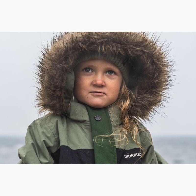 Детски ски костюм Didriksons Bjärven Cover light moss 19