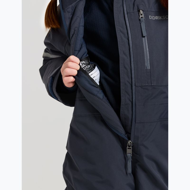 Детски скиорски гащеризон Didriksons Falken K Coverall navy 7