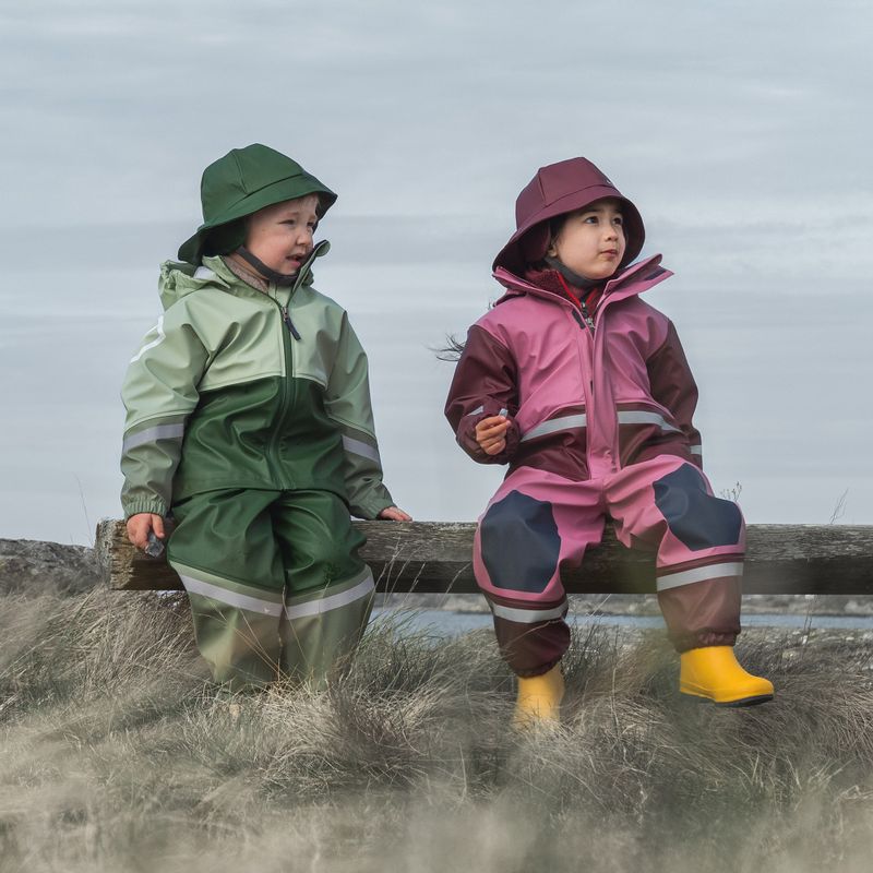 Детски комплект Didriksons Waterman Set 12 pine green 9