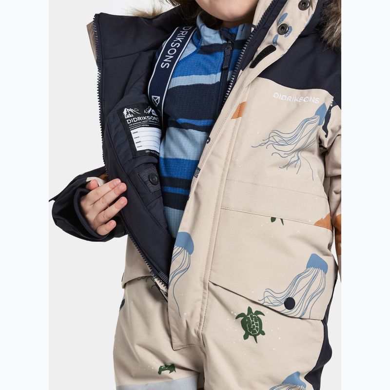 Детски ски костюм Didriksons Bjärven Cover Se winter ocean multi reflex 9