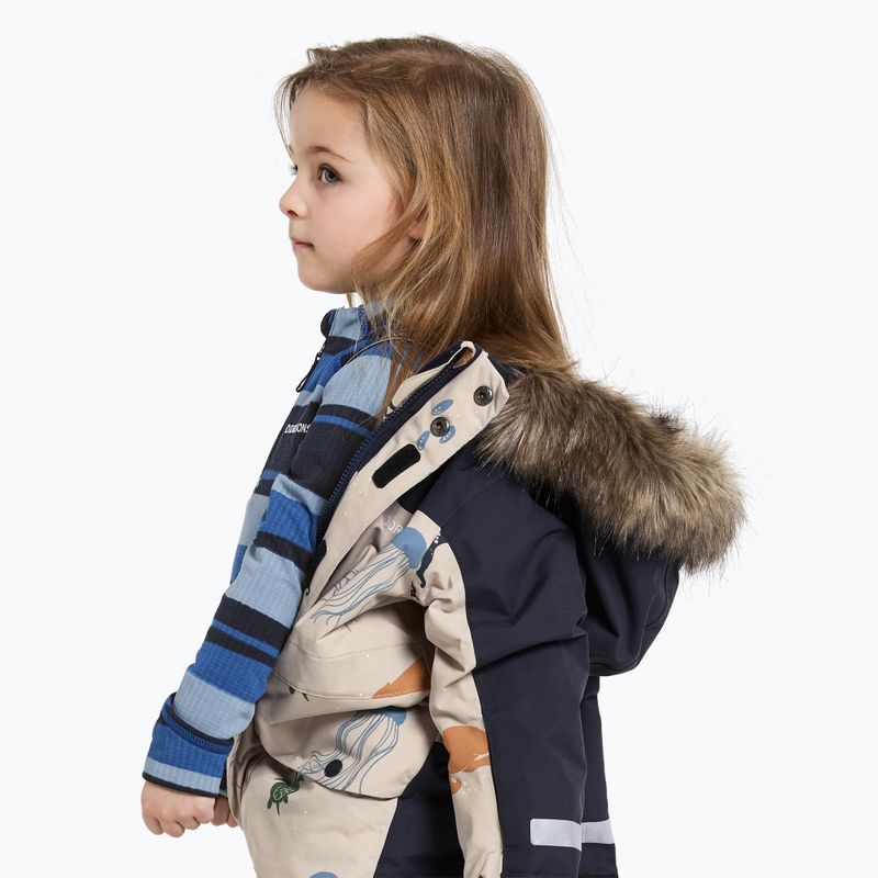 Детски ски костюм Didriksons Bjärven Cover Se winter ocean multi reflex 11