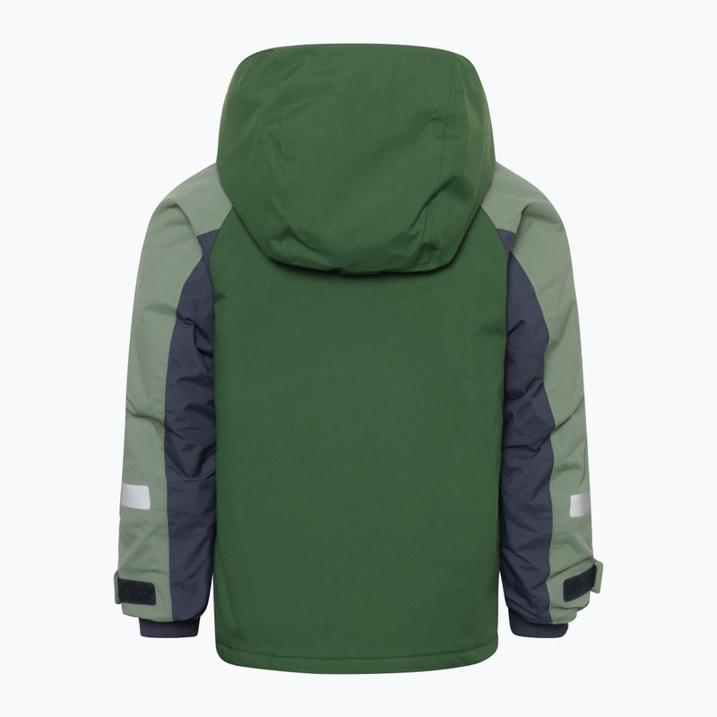 Детско яке Didriksons Neptun борово зелено 11