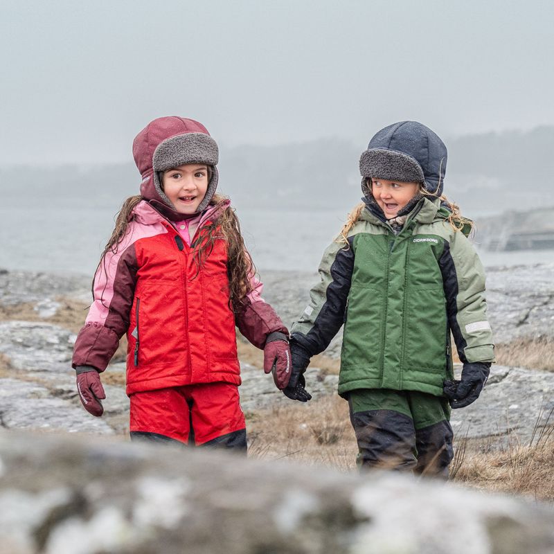 Детско яке Didriksons Neptun борово зелено 12