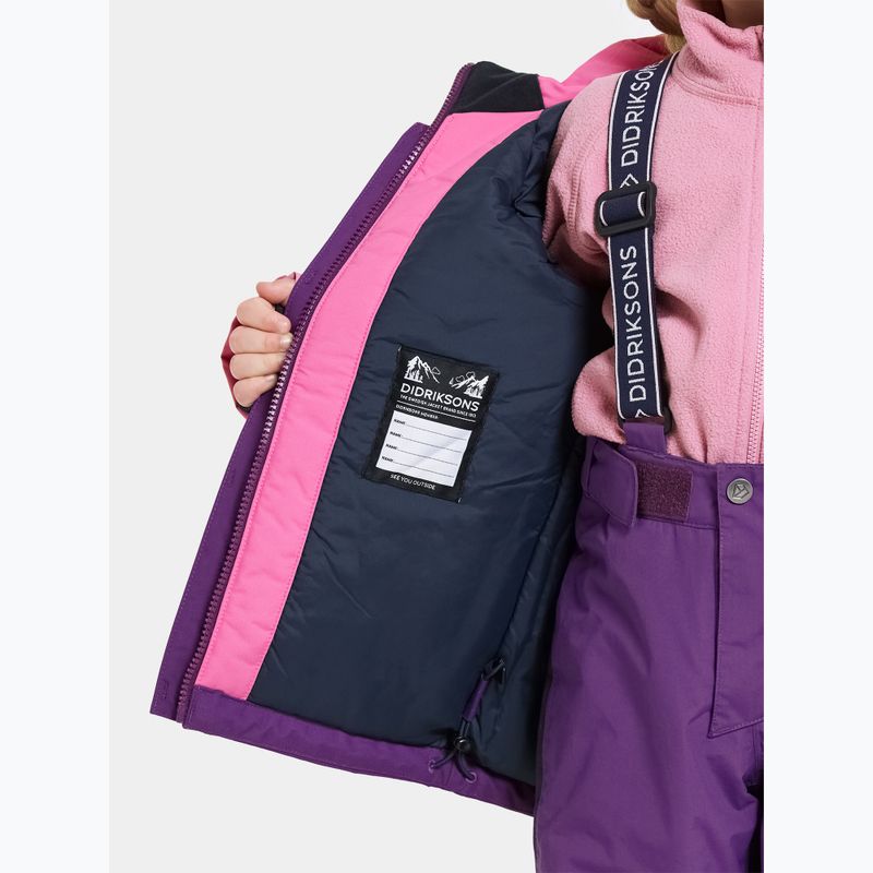 Детско яке Didriksons Neptun в кралско лилаво 8