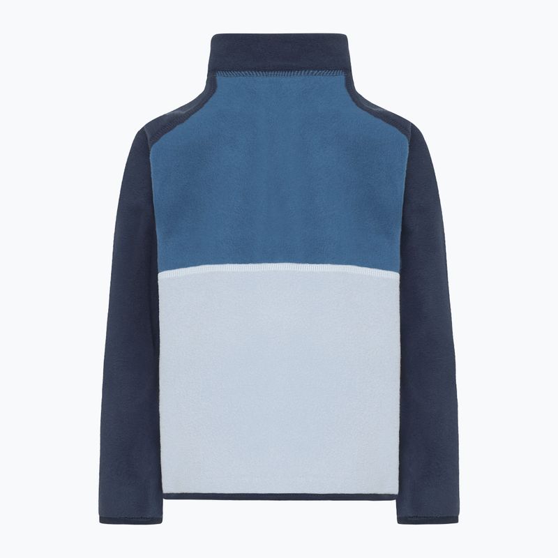 Didriksons Monte Half Button детски поларен суитшърт облачно синьо 8