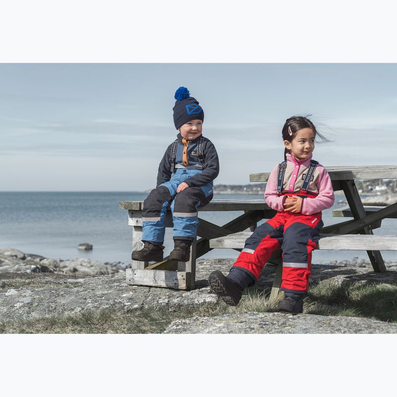 Didriksons Monte Half Button детски поларен суитшърт облачно синьо 10