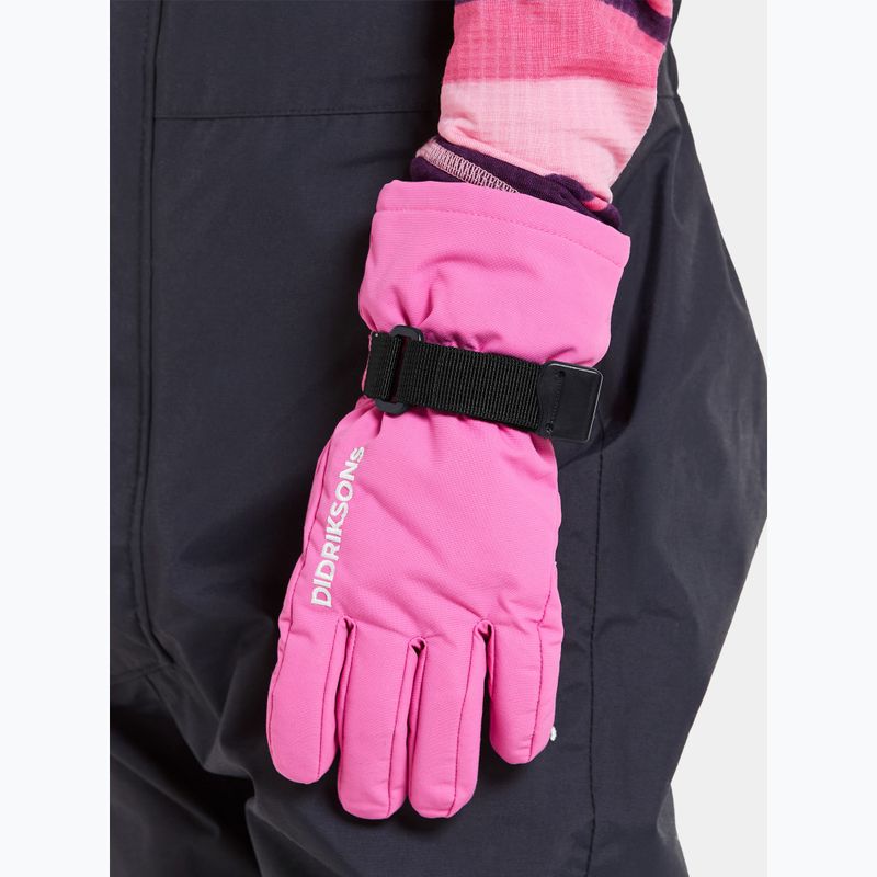 Детски ски ръкавици Didriksons Biggles sweet pink 2