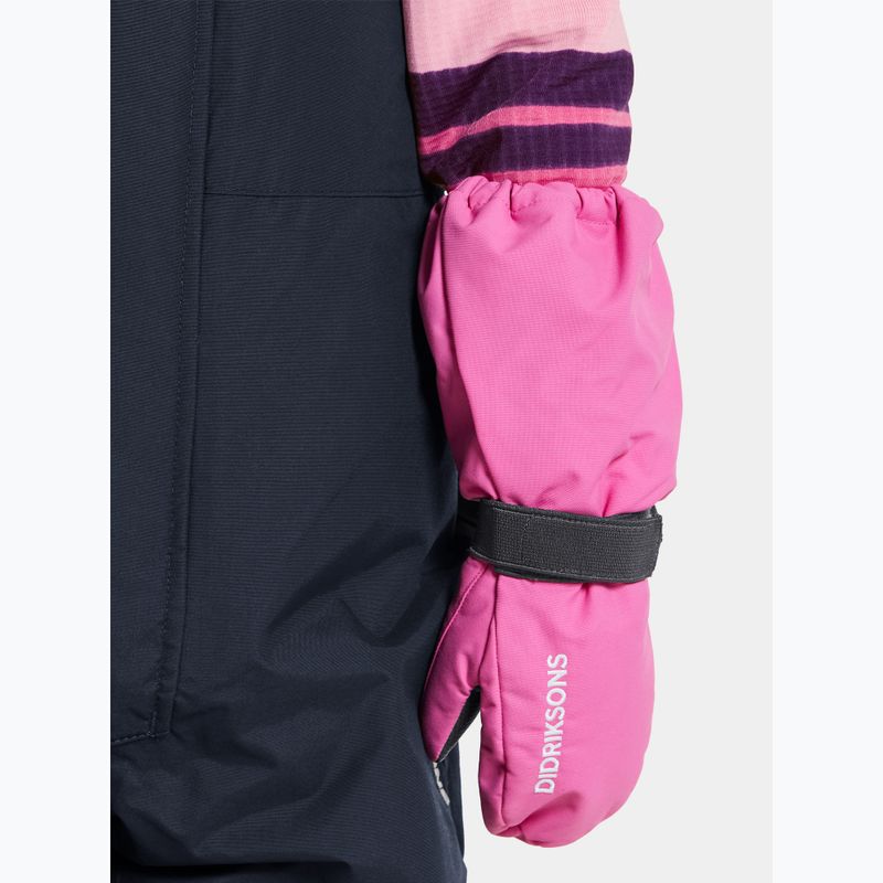 Didriksons Детски ски ръкавици Biggles Mittens sweet pink 3