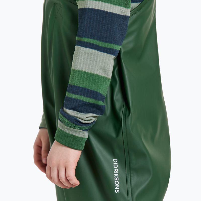 Детски дъждовен комплект Didriksons Slaskeman light moss 12