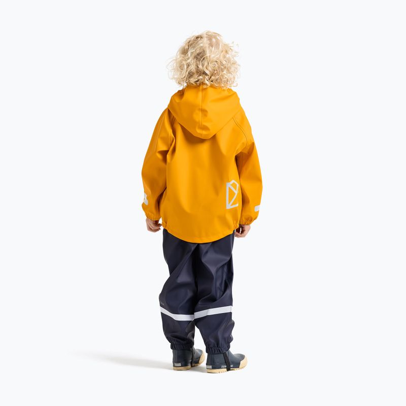 Детско яке за дъжд Didriksons Slaskeman oat yellow 3