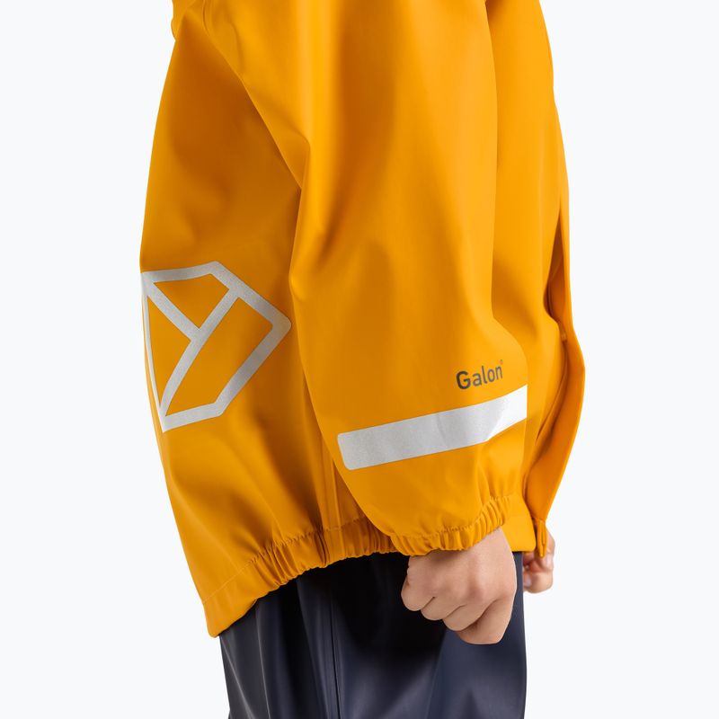Детско яке за дъжд Didriksons Slaskeman oat yellow 7