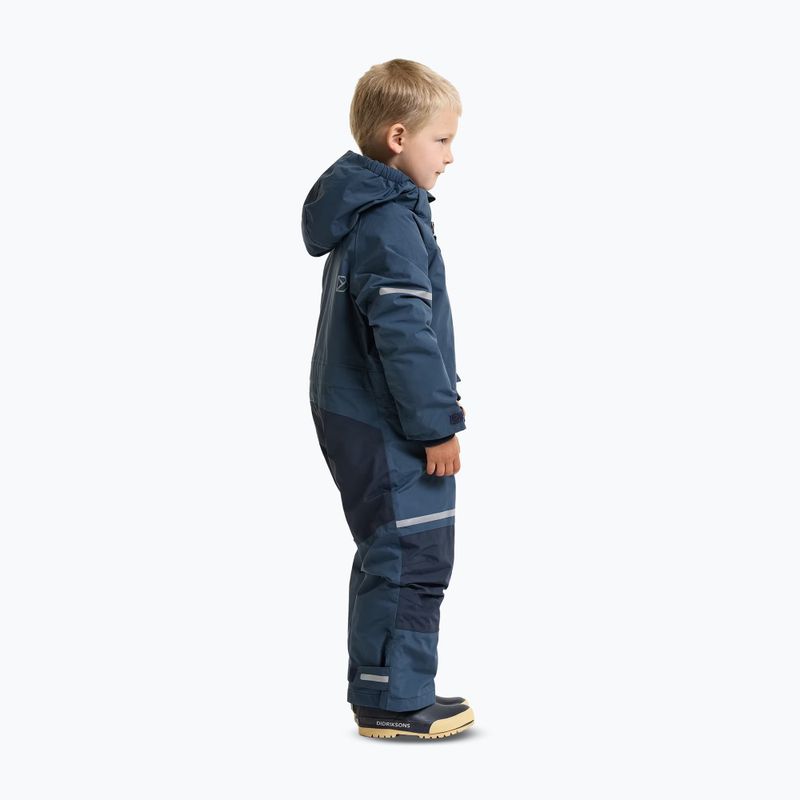 Детски скиорски гащеризон Didriksons Falken K Coverall 2 mountain blue 3