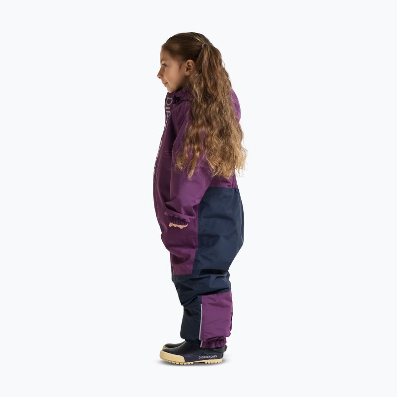 Детски скиорски гащеризон Didriksons Talvi Cover 2 northern purple 3