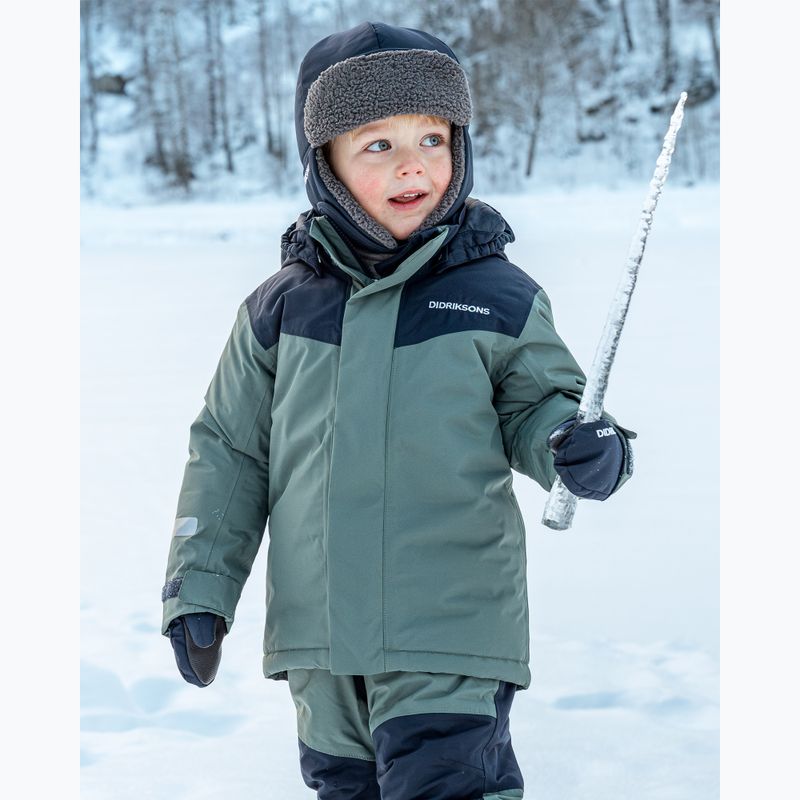 Детски скиорски комплект Didriksons Skare 2 dark moss 12