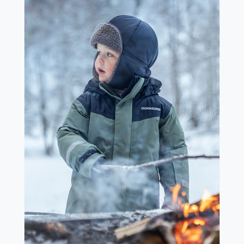 Детски скиорски комплект Didriksons Skare 2 dark moss 14