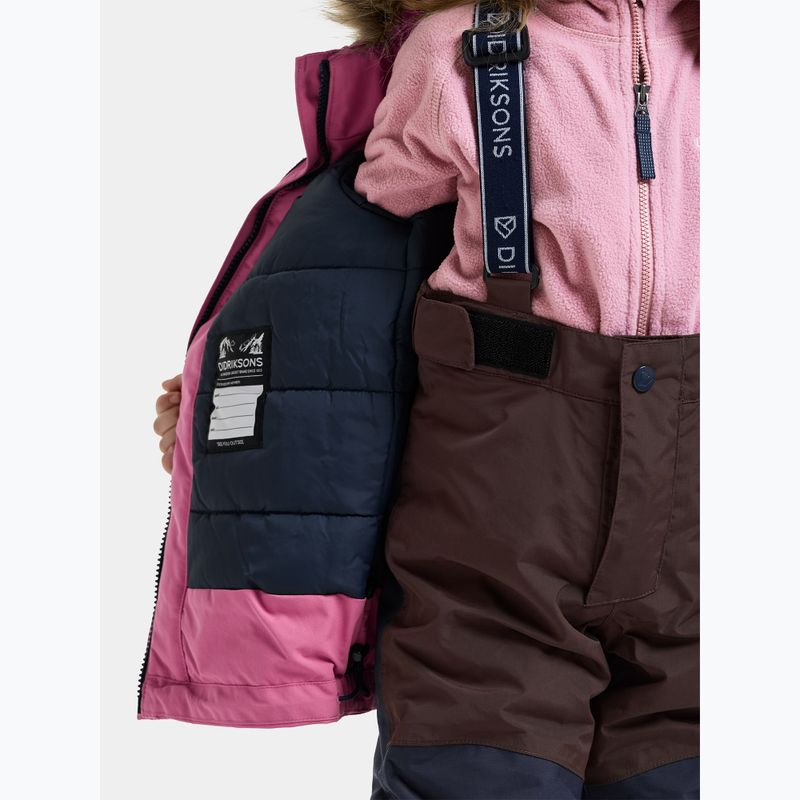 Детско зимно яке Didriksons Bjärven 5 Parka heather pink 8
