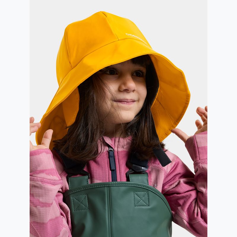 Детска шапка с периферия Didriksons Southwest 9 oat yellow 2
