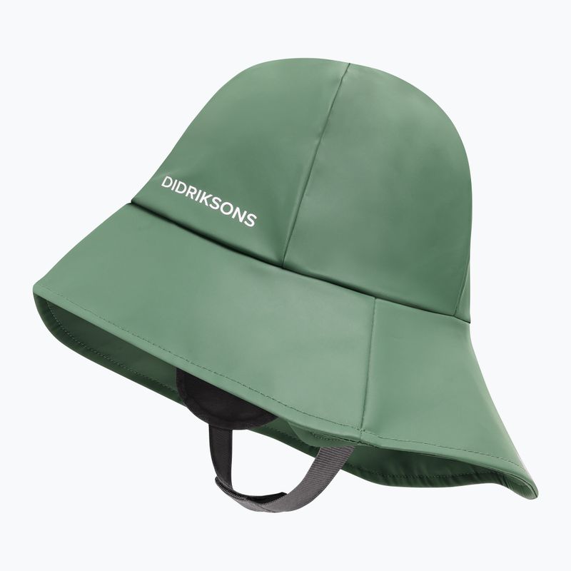 Детска шапка с периферия Didriksons Southwest 9 dark moss