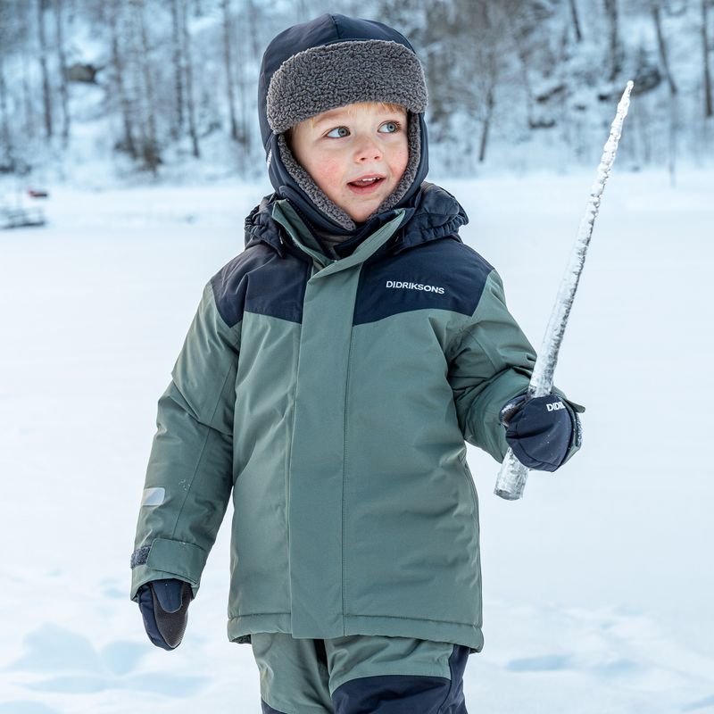 Детска зимна шапка Didriksons Biggles 7 navy 2