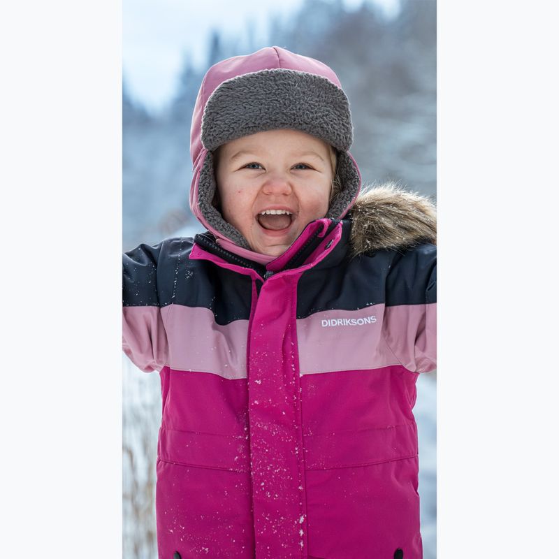 Детска зимна шапка Didriksons Biggles 7 heather pink 3
