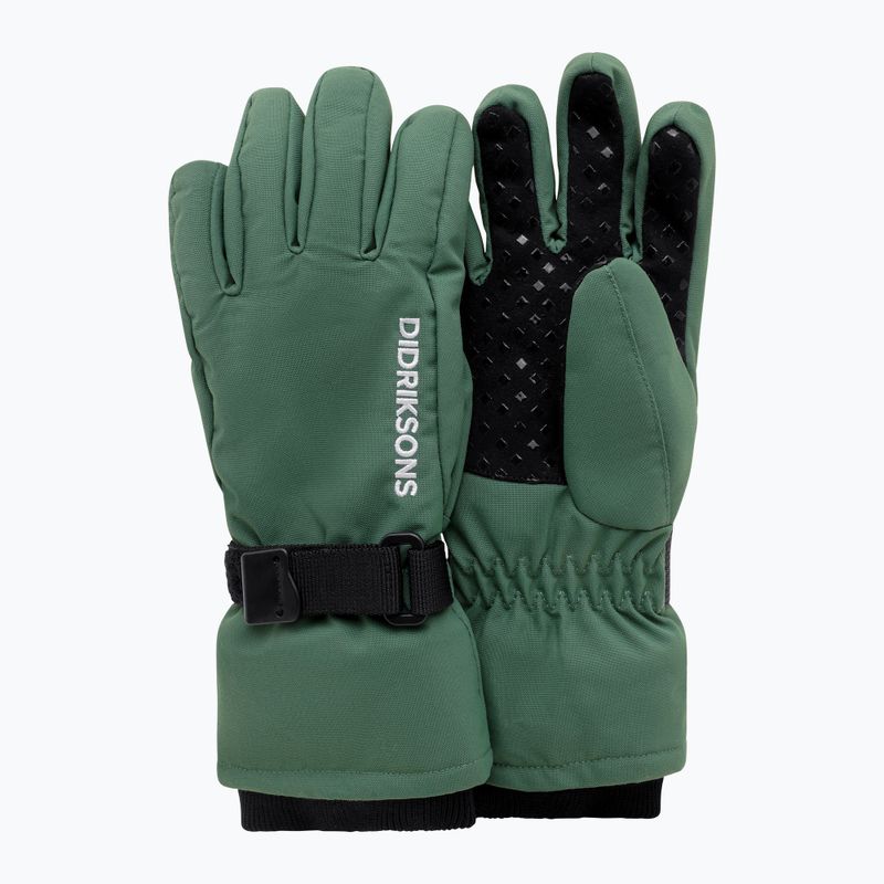Детски скиорски ръкавици Didriksons Biggles 4 dark moss