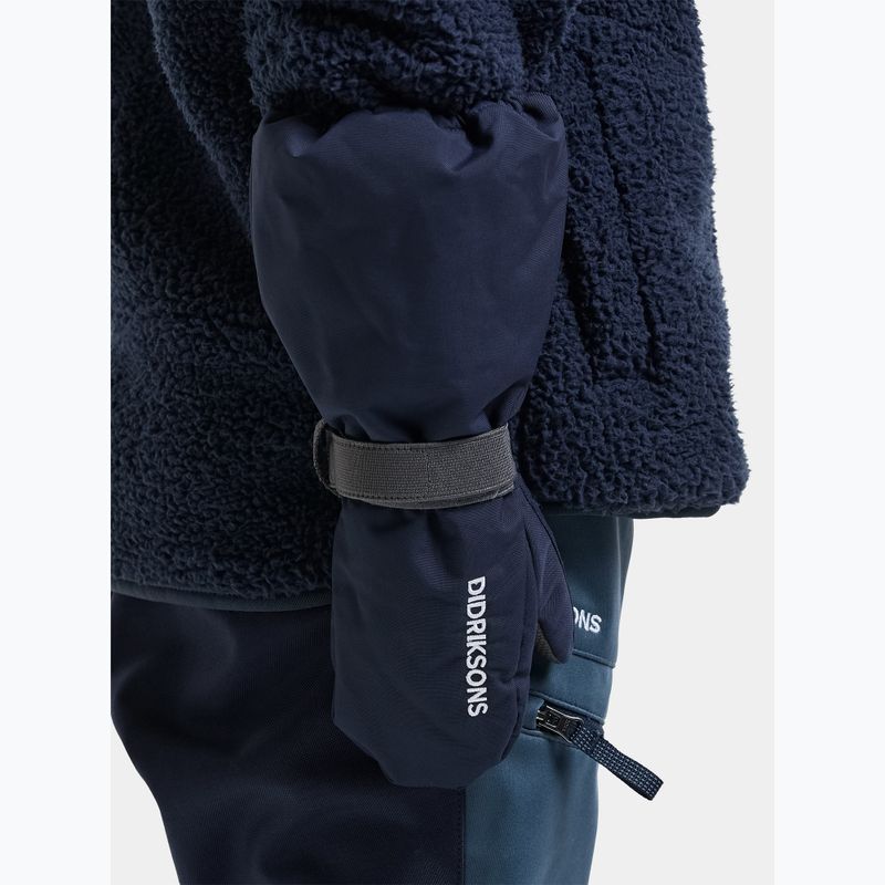 Детски скиорски ръкавици Didriksons Biggles Mitten 8 navy 2