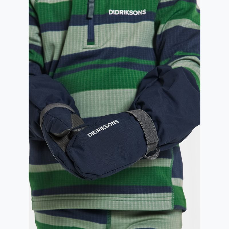 Детски скиорски ръкавици Didriksons Biggles Mitten 8 navy 3