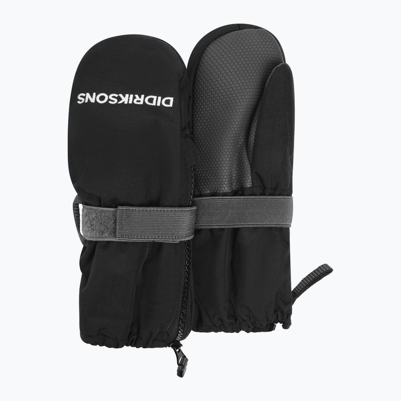 Детски скиорски ръкавици Didriksons Biggles Zip Mitten 9 black