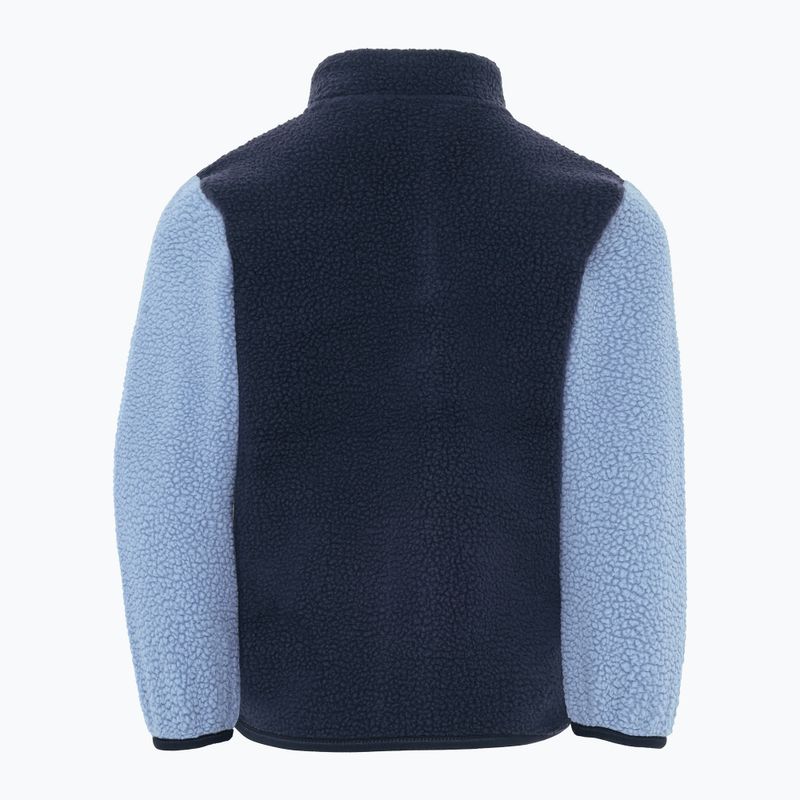 Детски поларен суитшърт Didriksons Anten 2 Fz winter blue 2