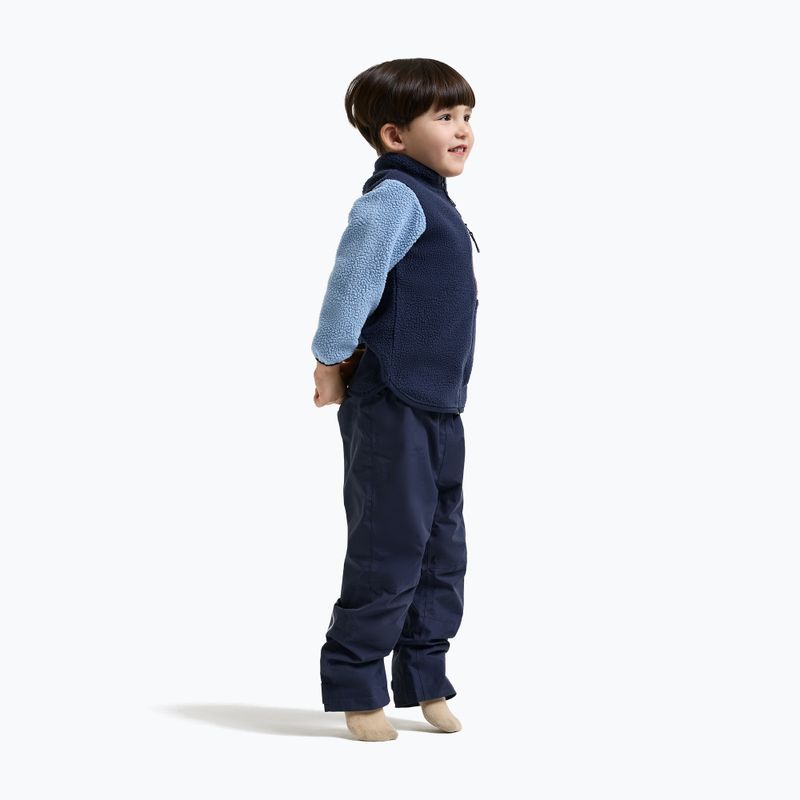 Детски поларен суитшърт Didriksons Anten 2 Fz winter blue 6