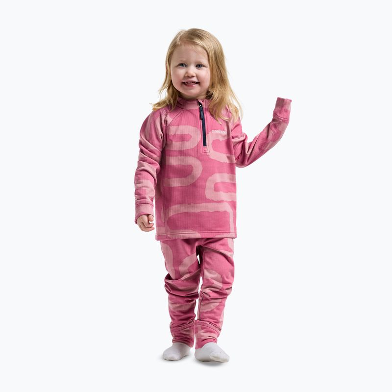 Детски комплект Didriksons Jadis Pr 5 path heather pink 3