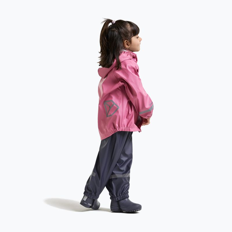 Детски комплект за дъжд Didriksons Slaskeman 4 heather pink 6