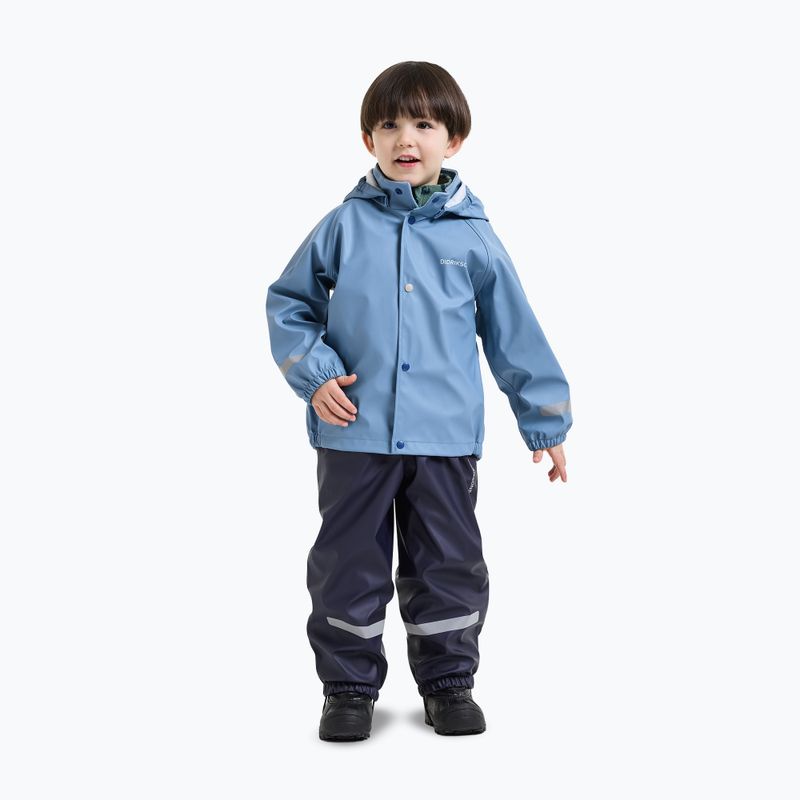 Детски комплект за дъжд Didriksons Slaskeman 4 winter blue 3