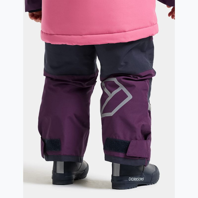 Детски скиорски комплект Didriksons Skare Multi northern purple 9