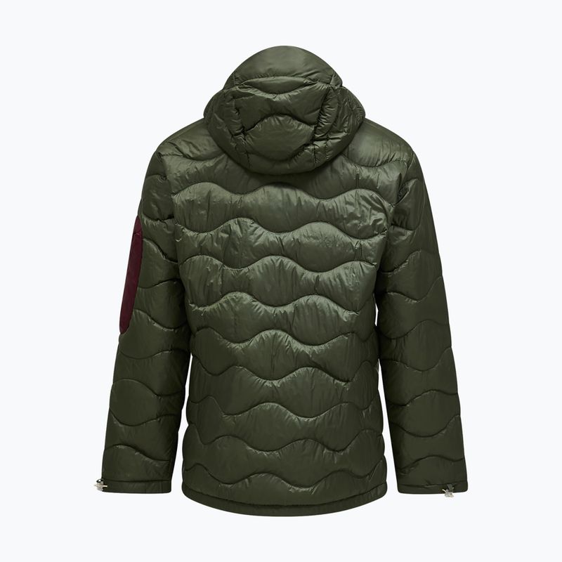 Мъжко пухено яке Peak Performance Helium Utility Down Hood Pine Needle/Mosswood 7