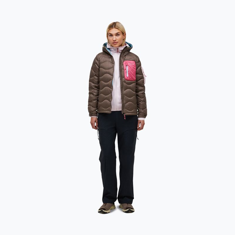 Дамско пухено яке Peak Performance Helium Utility Down terrain tan/mountain blush 2
