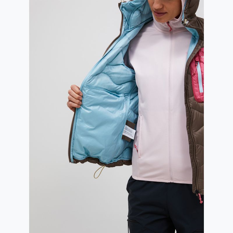 Дамско пухено яке Peak Performance Helium Utility Down terrain tan/mountain blush 5