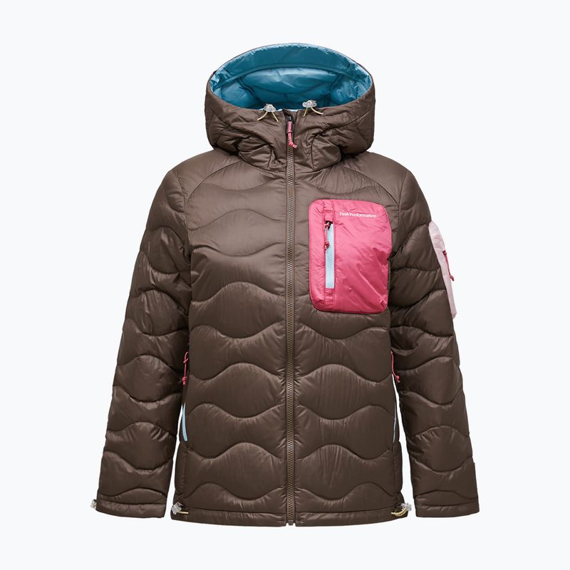 Дамско пухено яке Peak Performance Helium Utility Down terrain tan/mountain blush 7