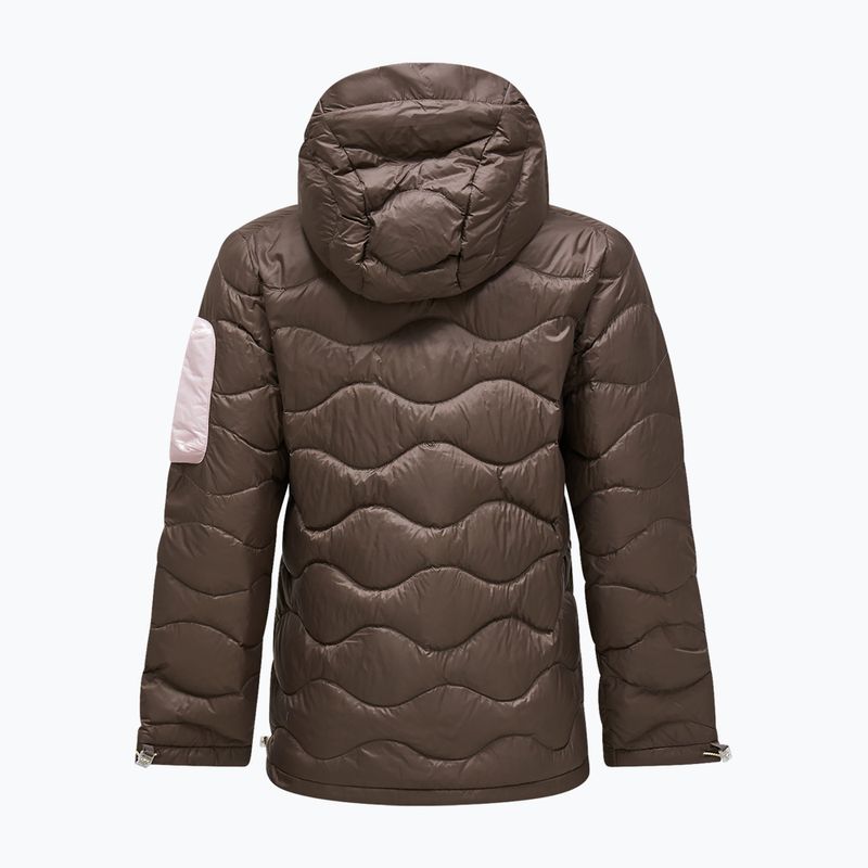 Дамско пухено яке Peak Performance Helium Utility Down terrain tan/mountain blush 8