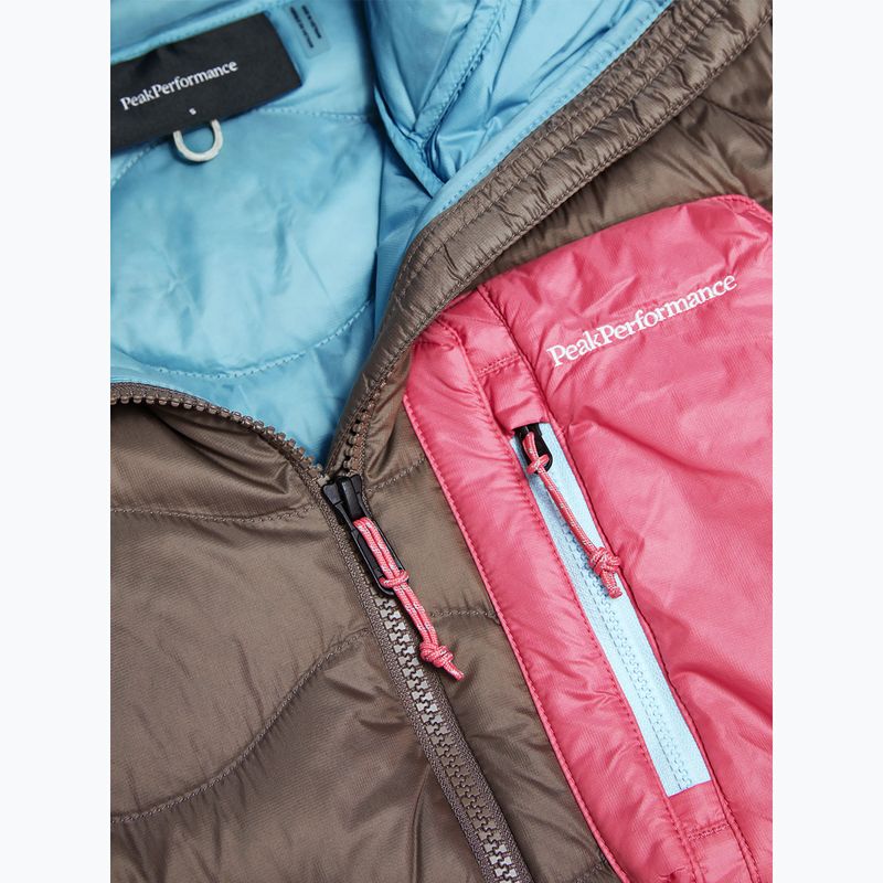 Дамско пухено яке Peak Performance Helium Utility Down terrain tan/mountain blush 10