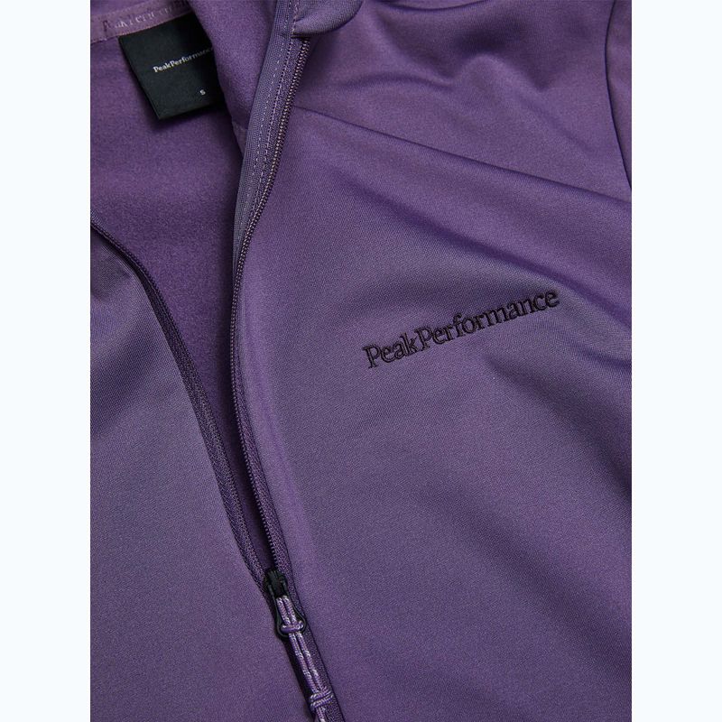 Дамски суитшърт за трекинг Peak Performance Light Zip Hood montana grape 8