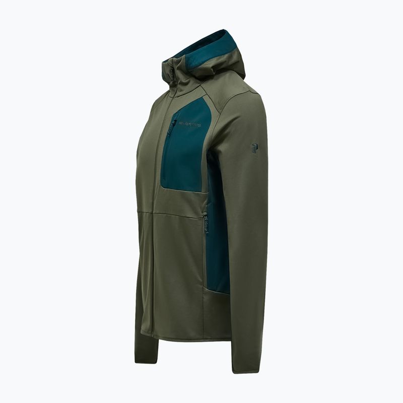 Мъжки суитшърт Peak Performance Utility Light Zip pine needle/ponderosa pine 5