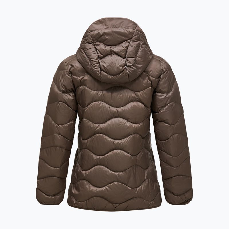 Дамско пухено яке Peak Performance Helium Down Hood terrain tan 7
