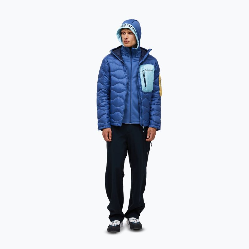 Мъжко пухено яке Peak Performance Helium Utility Down Hood Summit Sky/Snowmelt 2