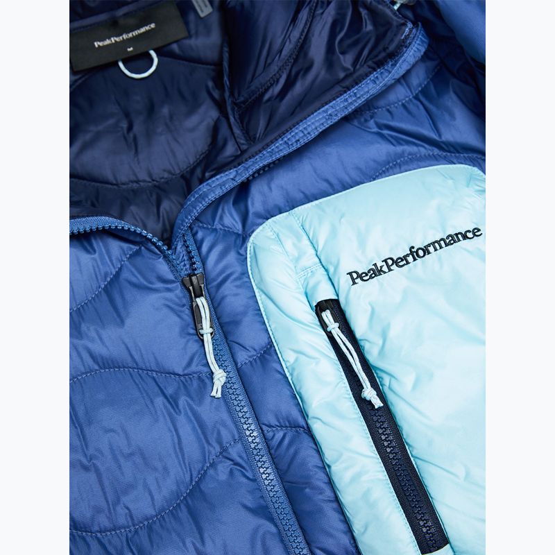 Мъжко пухено яке Peak Performance Helium Utility Down Hood Summit Sky/Snowmelt 10
