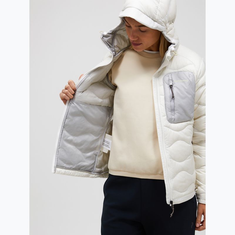 Дамско пухено яке Peak Performance Helium Utility Down offwhite/antarctica 3
